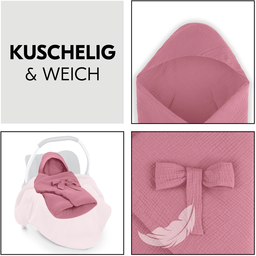 hauck Einschlagdecke Snuggle so Cosy Berry