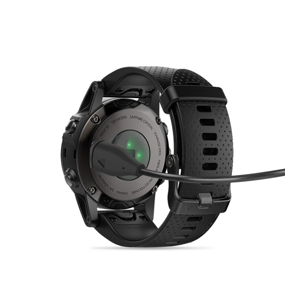 (1m) Garmin Approach USB A Fast Charging Ladekabel - Schwarz