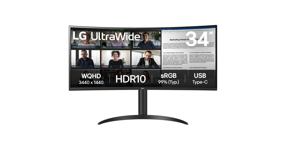 LGUltraWide 34WR50QK-B 34