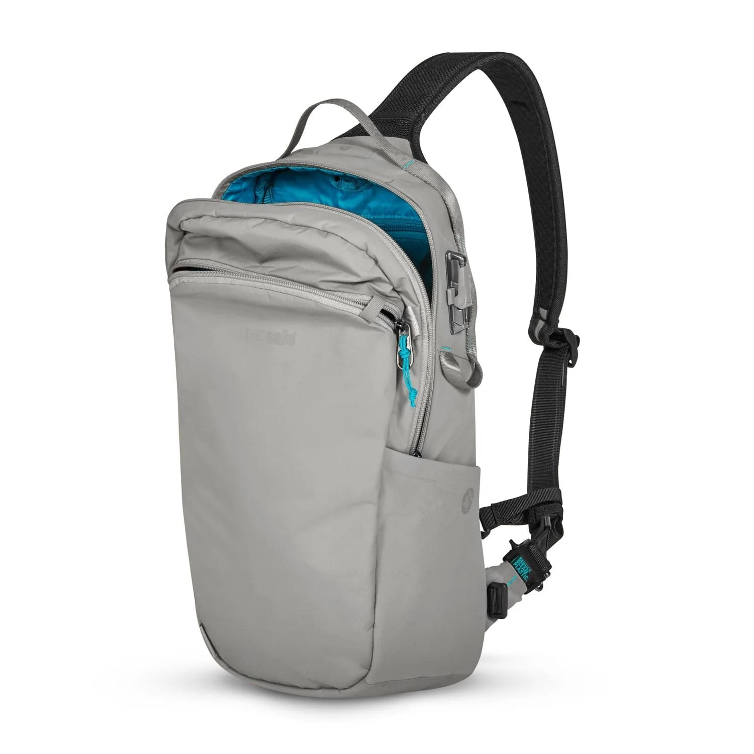 Pacsafe Eco 12L Sling Backpack Econyl gravity gray