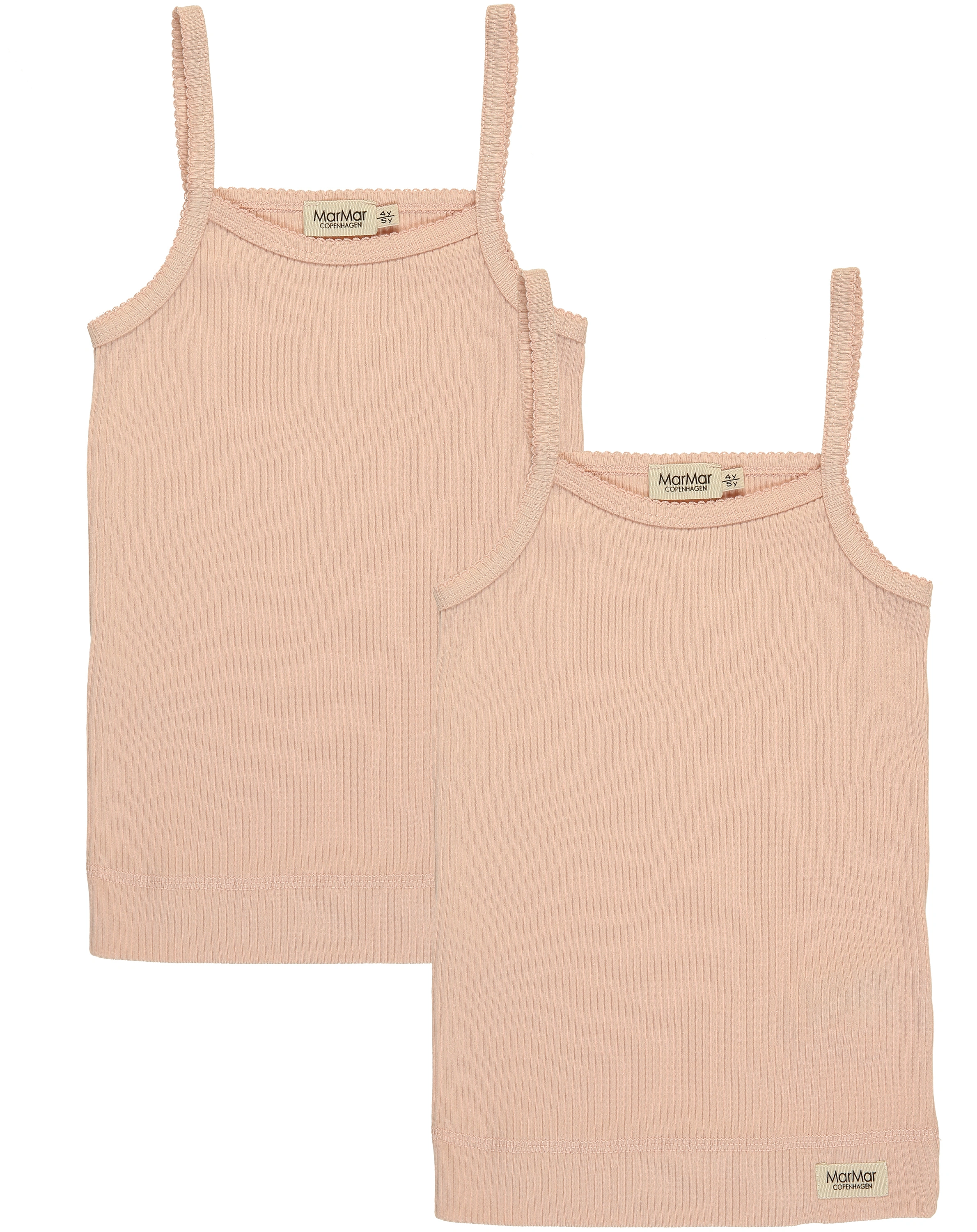 Unterhemd STRAP RIB 2er-Set in rose