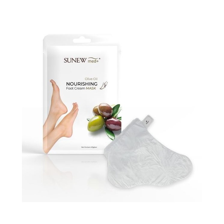 Sunew Med+ verjongend voetmasker Jojoba-olie 1 paar/36 g