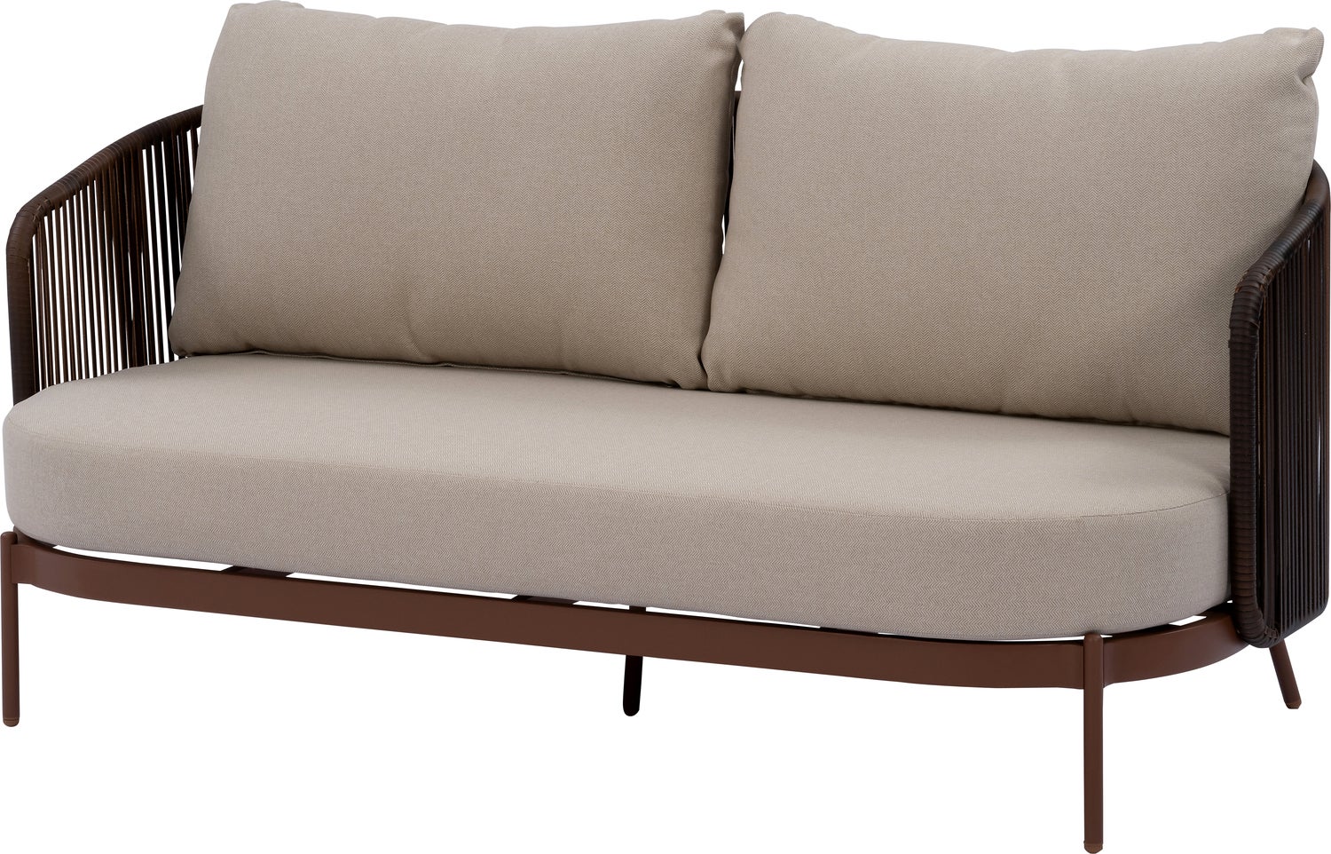 Intratuin 4-zits loungeset Milou bruin