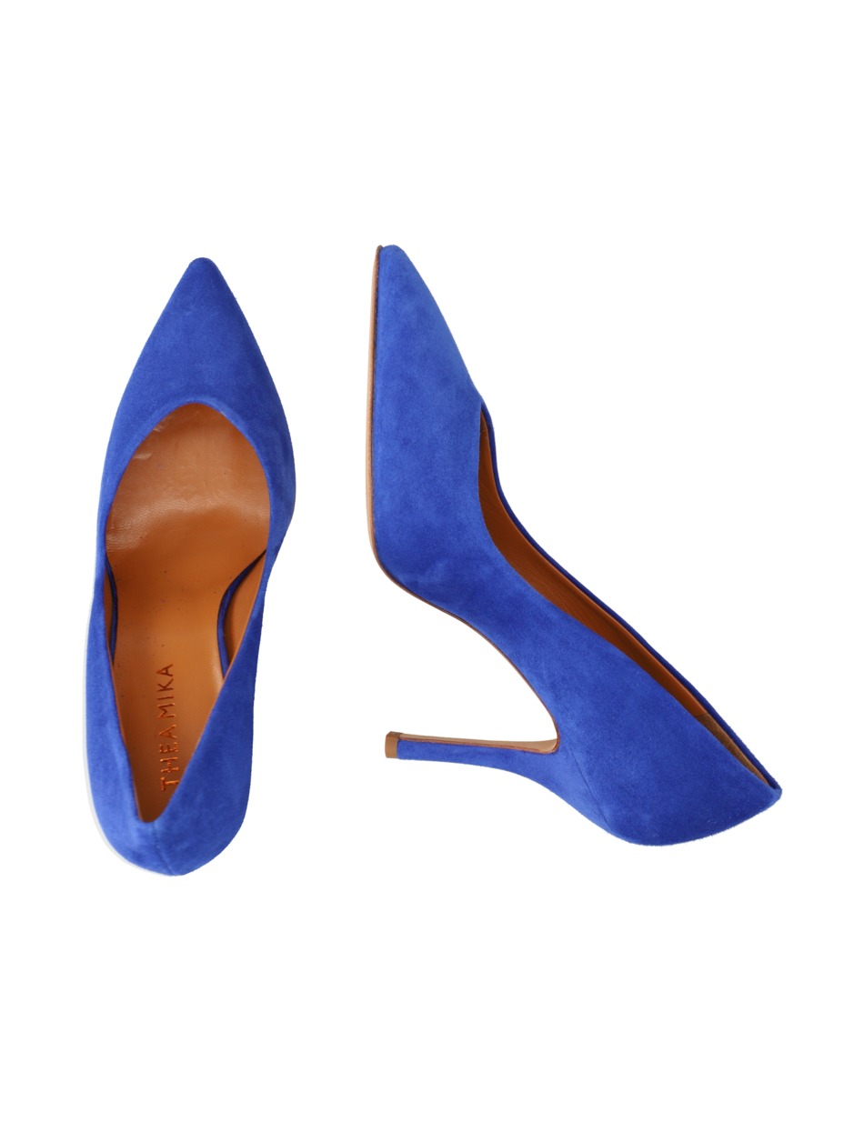 Veloursleder Pumps