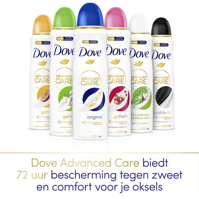 Dove Original Semi-Compressed Deodorant Spray 200 ML