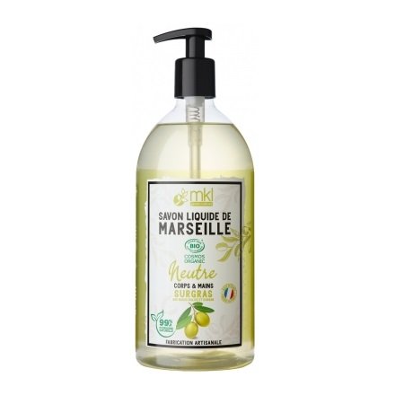 Savon Liquide de Marseille Neutre Bio 1 L