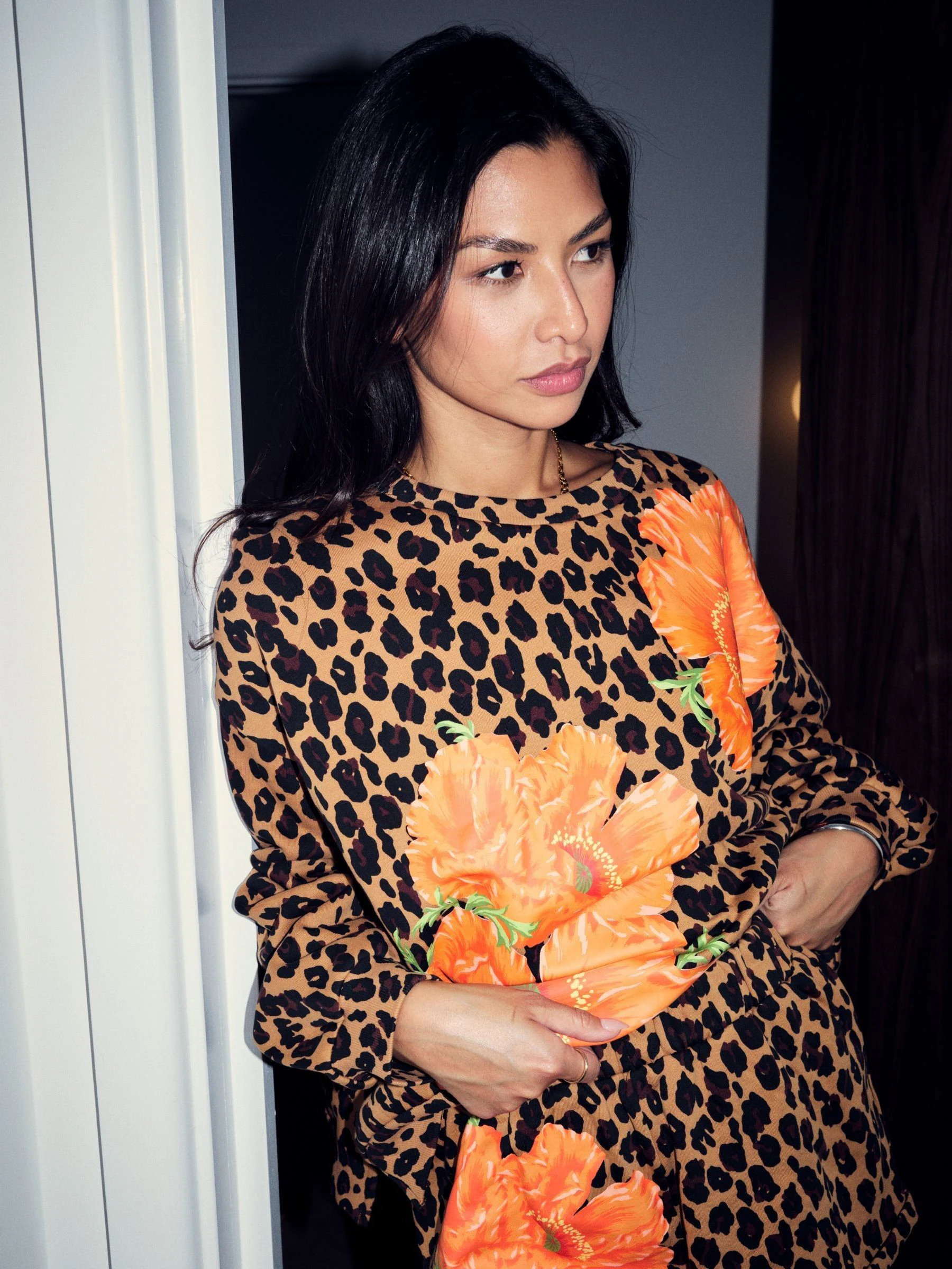Never Fully Dressed Poppy Cotton Sweatshirt