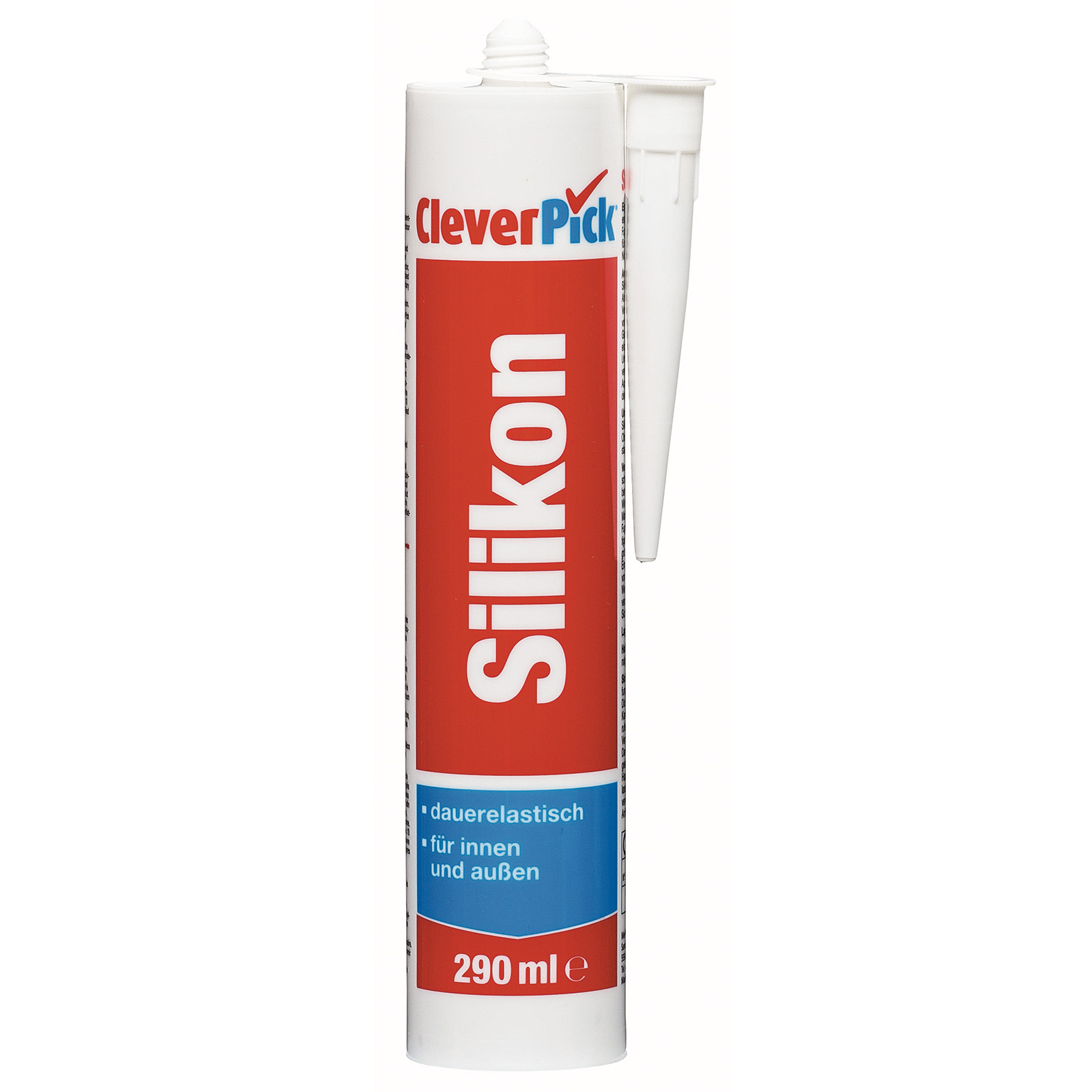 clever pick Silikon - weiß - 290 ml