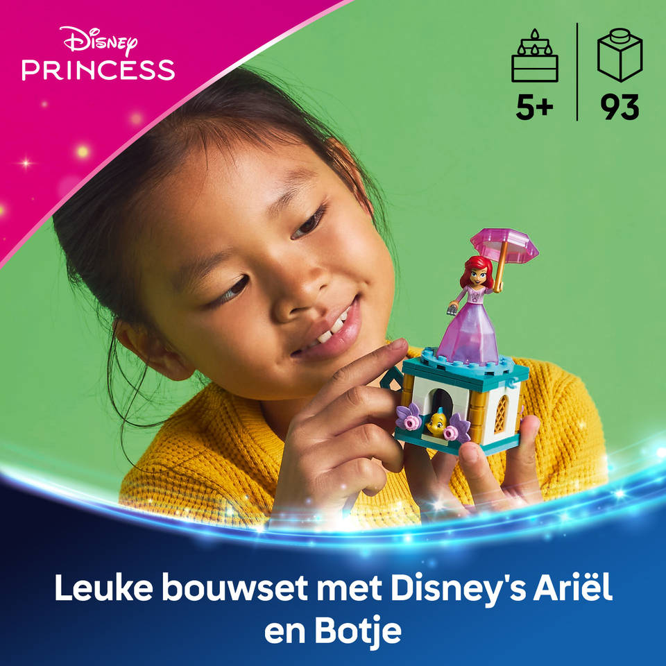 LEGO Disney Princess draaiende Ariël 43259