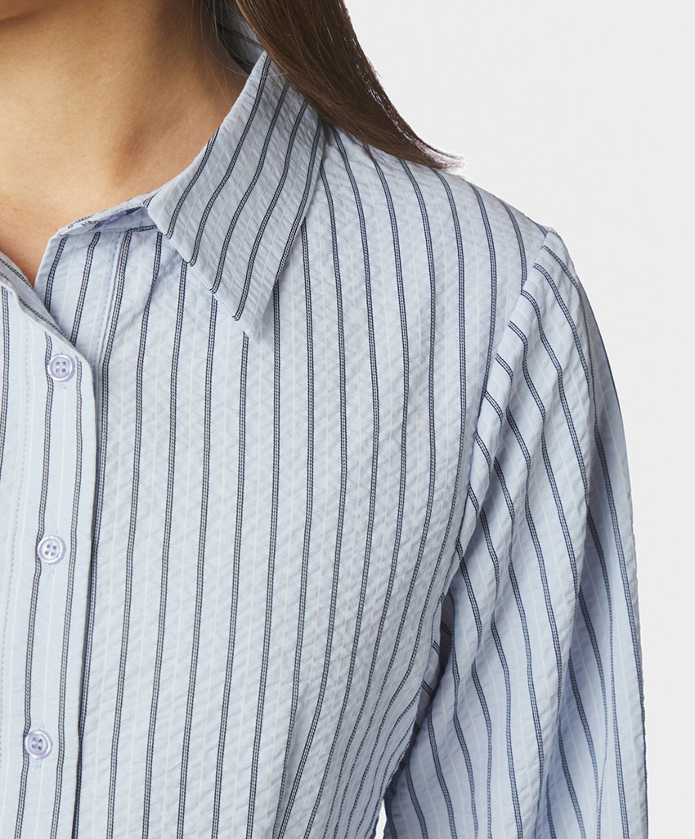Neo Noir Dames blouse blauw