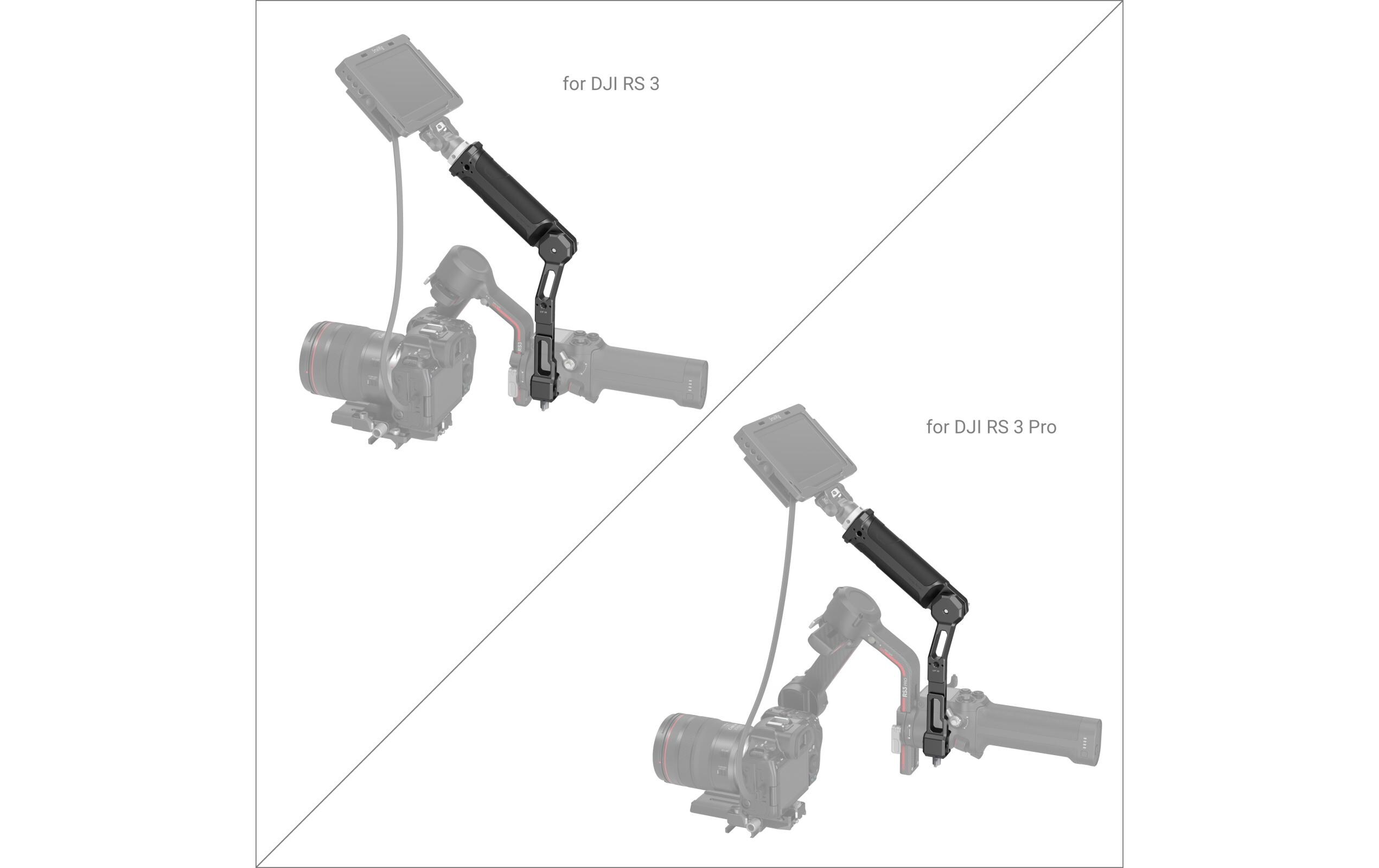 Handgrip for DJI RS 3/RS 3 ProHandgriff für Aufnahmen aus niedrigem Winkel