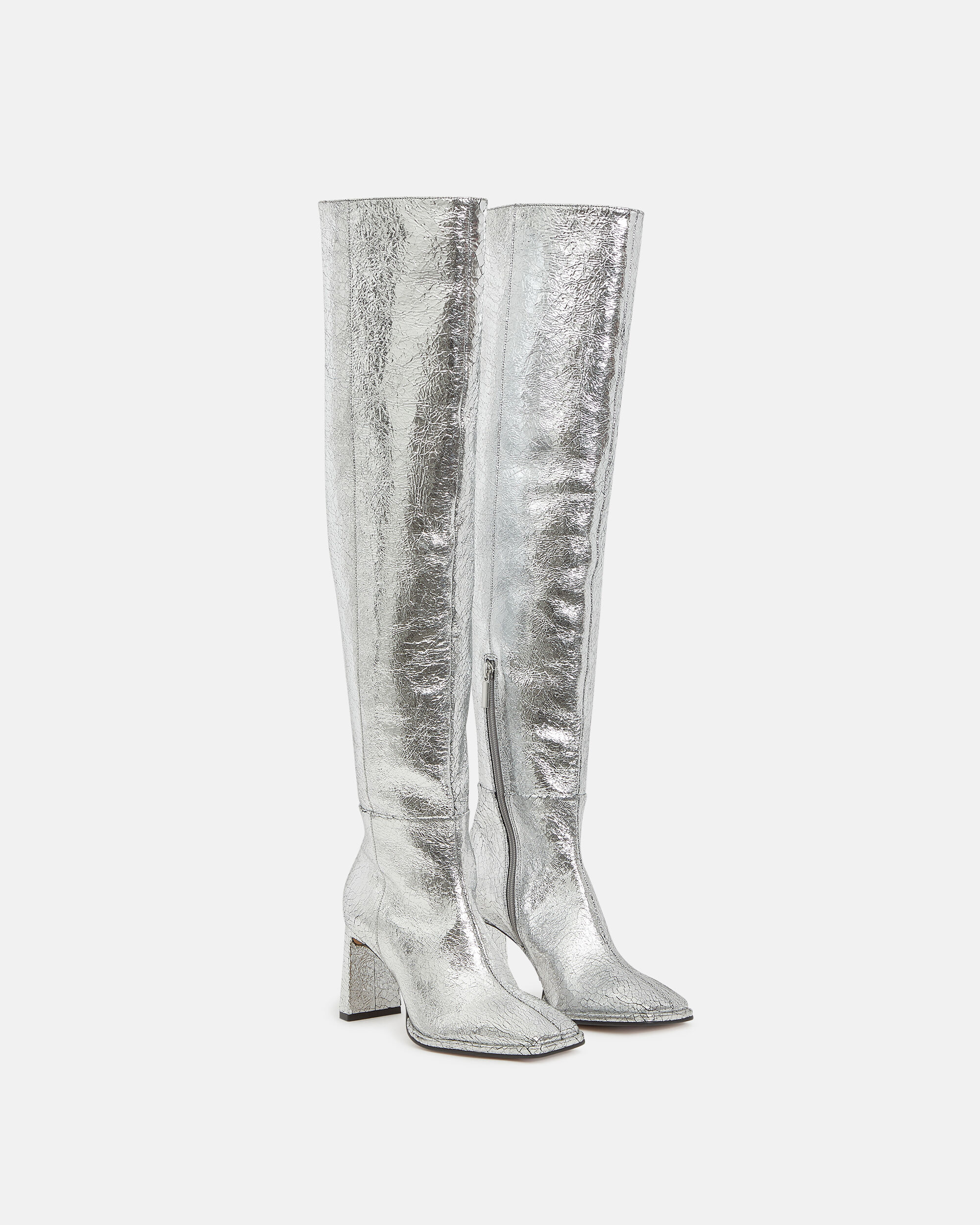 BOTTES A TALON RIYONCE Argent