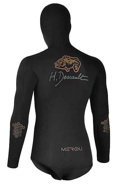 DESSAULT - VESTE MEROU BLACK 7MM DESSAULT