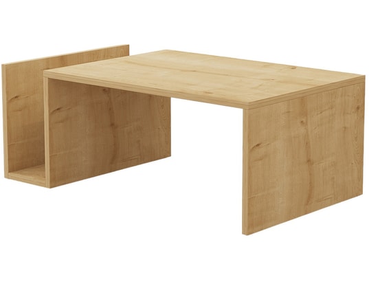 CONCEPT1 - Table basse Mémo chene saphir 86,8 x 50 x h32,4cm