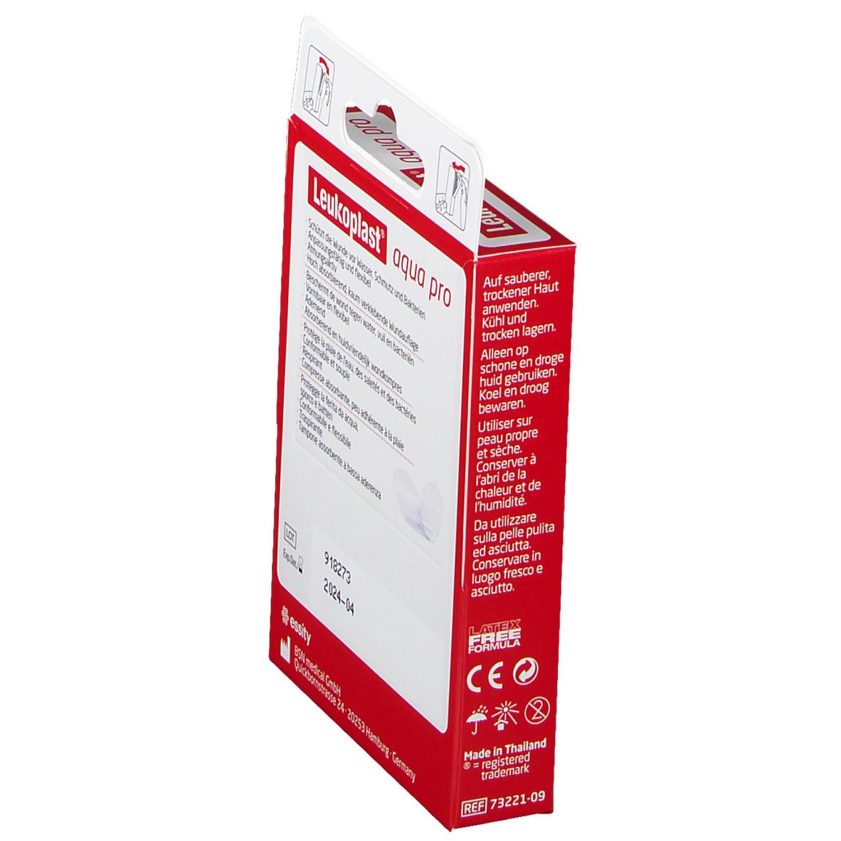 Leukoplast® Aqua Pro Strips 38 x 63 mm