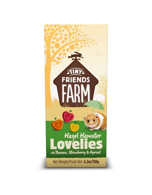 Tiny Friends Farm Hazel Lovelies Voor Hamster - Knaagdiersnack - 120 g