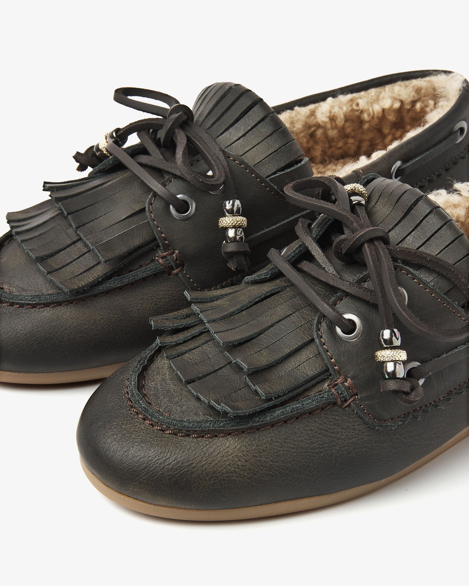 VIA VAI bruine dames loafers June Shelby