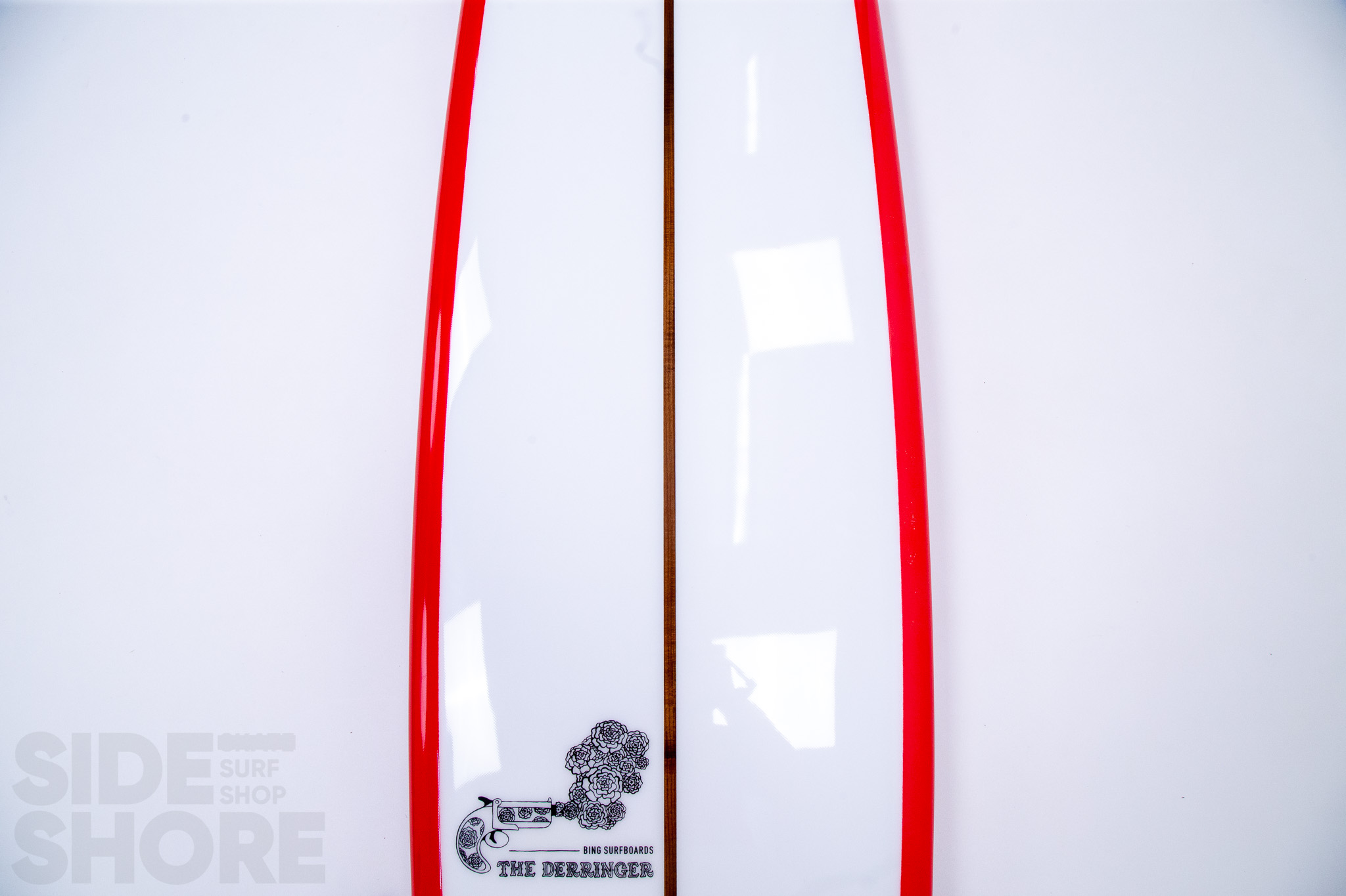 Bing Surfboards Derringer - Tint Red   Volan   Polish - 9'8 x 23