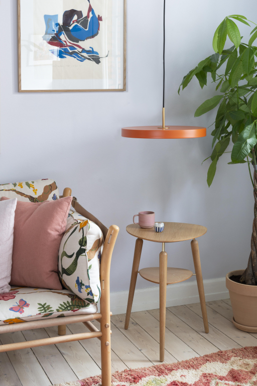 Umage Asteria hanglamp Ø31 LED mini messing/bosgroen