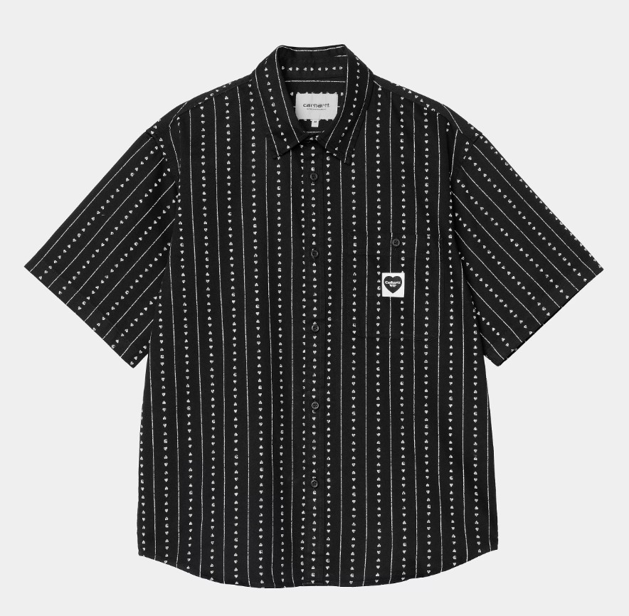 Carhartt WIP SS Drewe Shirt Black / Natural
