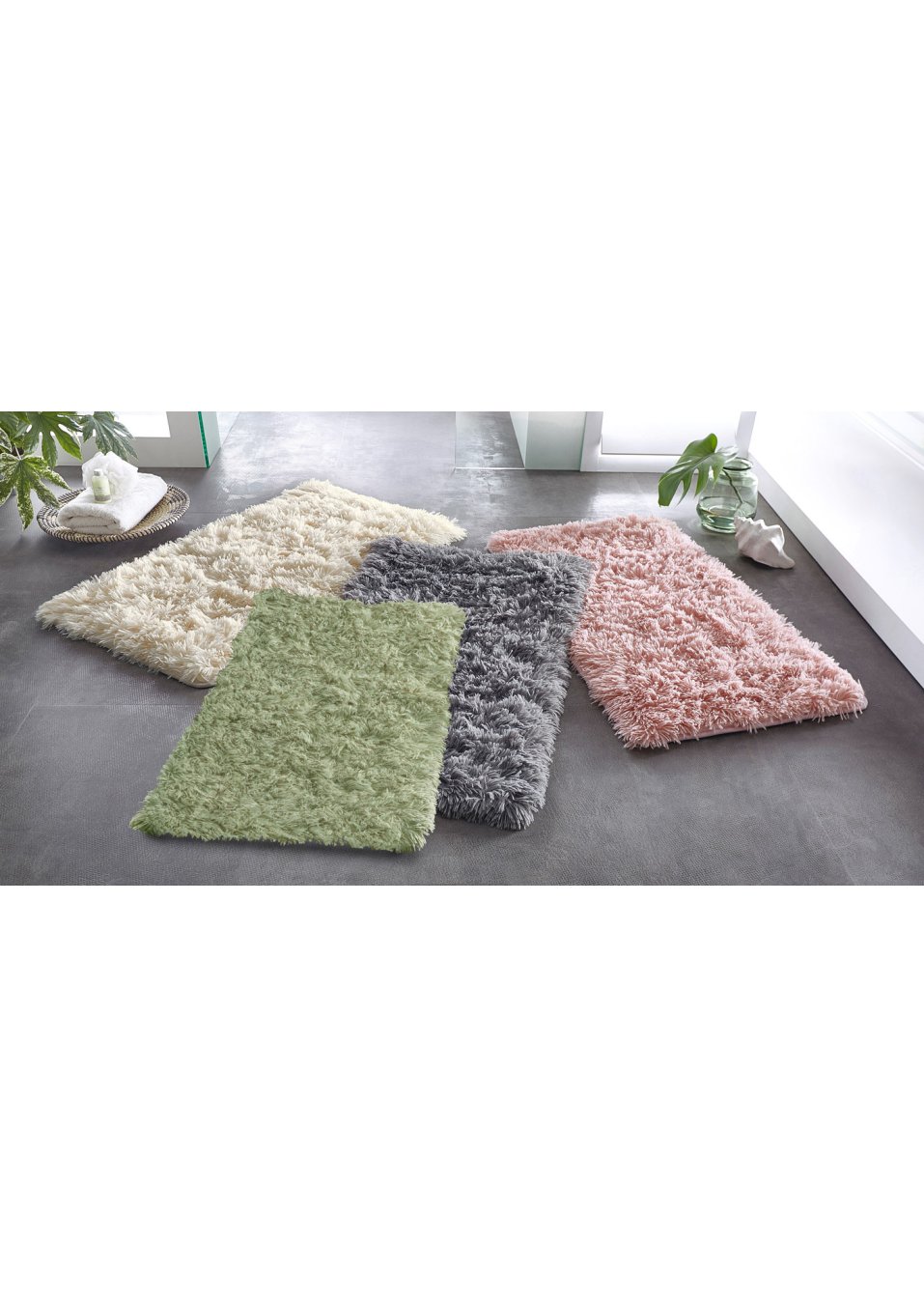 Tapis de salle de bain à mémoire de forme