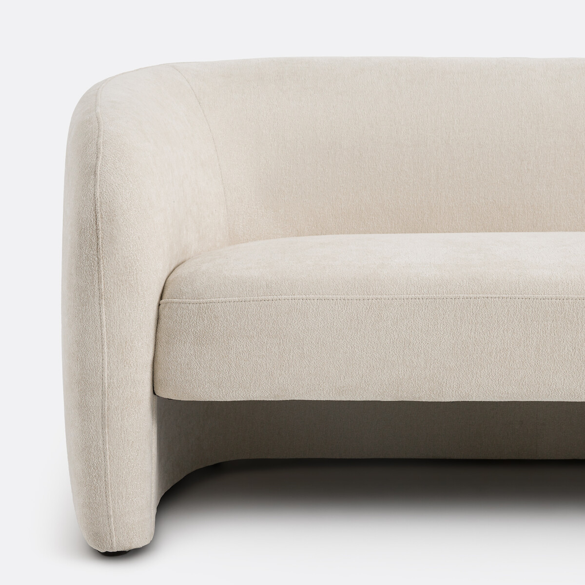 LA REDOUTE INTERIEURS<br>Sofá de 2 lugares em chenille fino, LANDINE