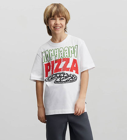 Mads N?rgaard T-shirt - Theo - Hvid
