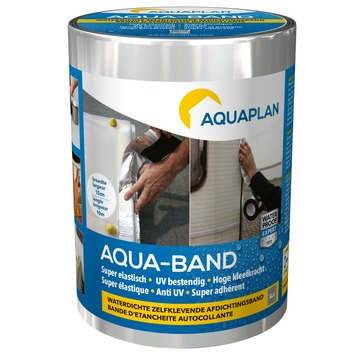 Aquaplan Aqua-band afdichtingsband aluminium 15 cm x 10 m