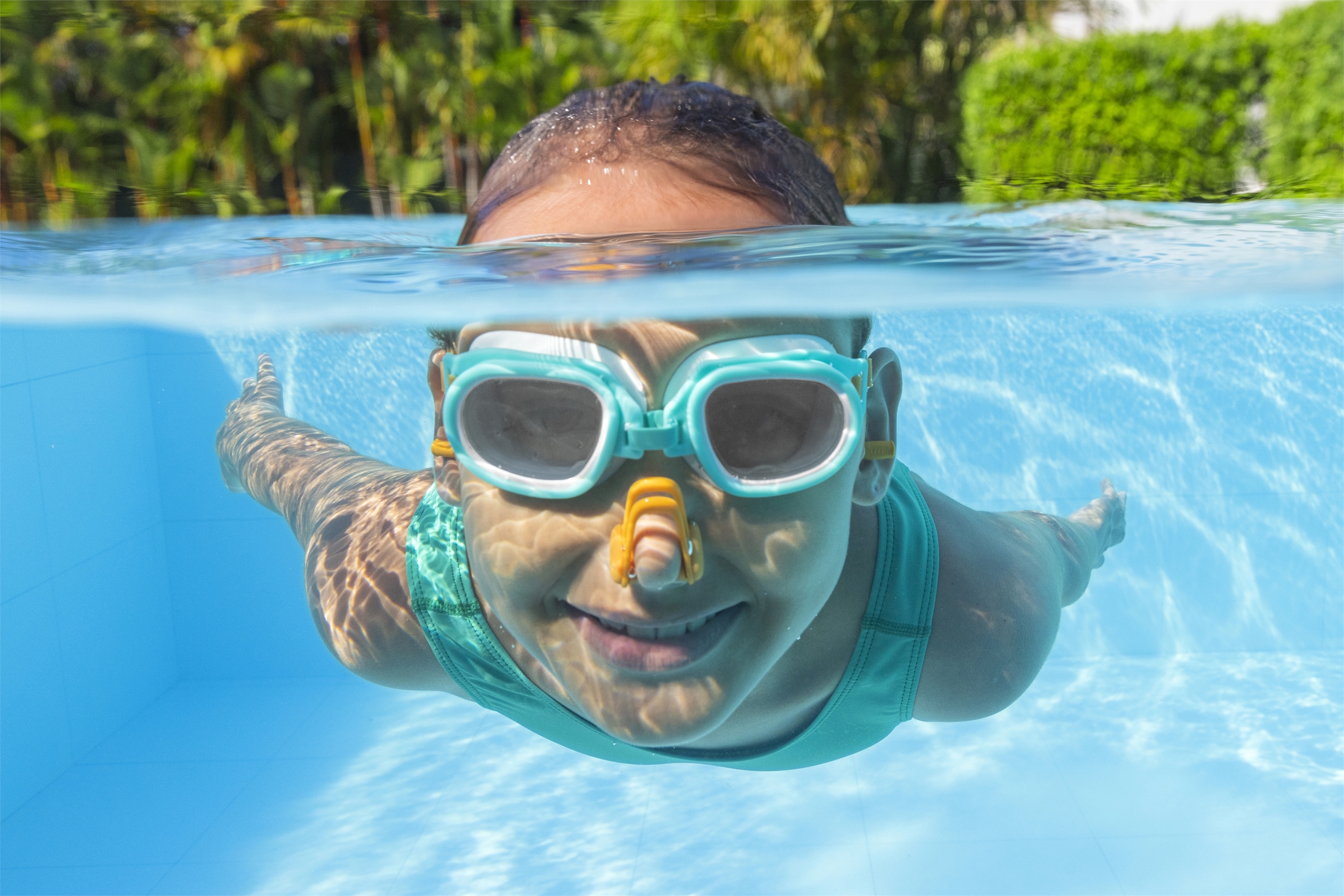 Schwimmbrille Schutz-Set Aquanaut Essential 7+