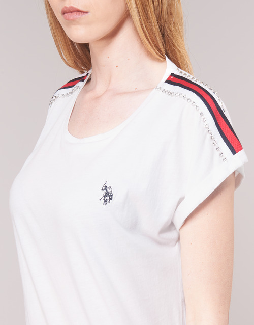 U.S Polo Assn. - JEWELL TEE SS - Blanc