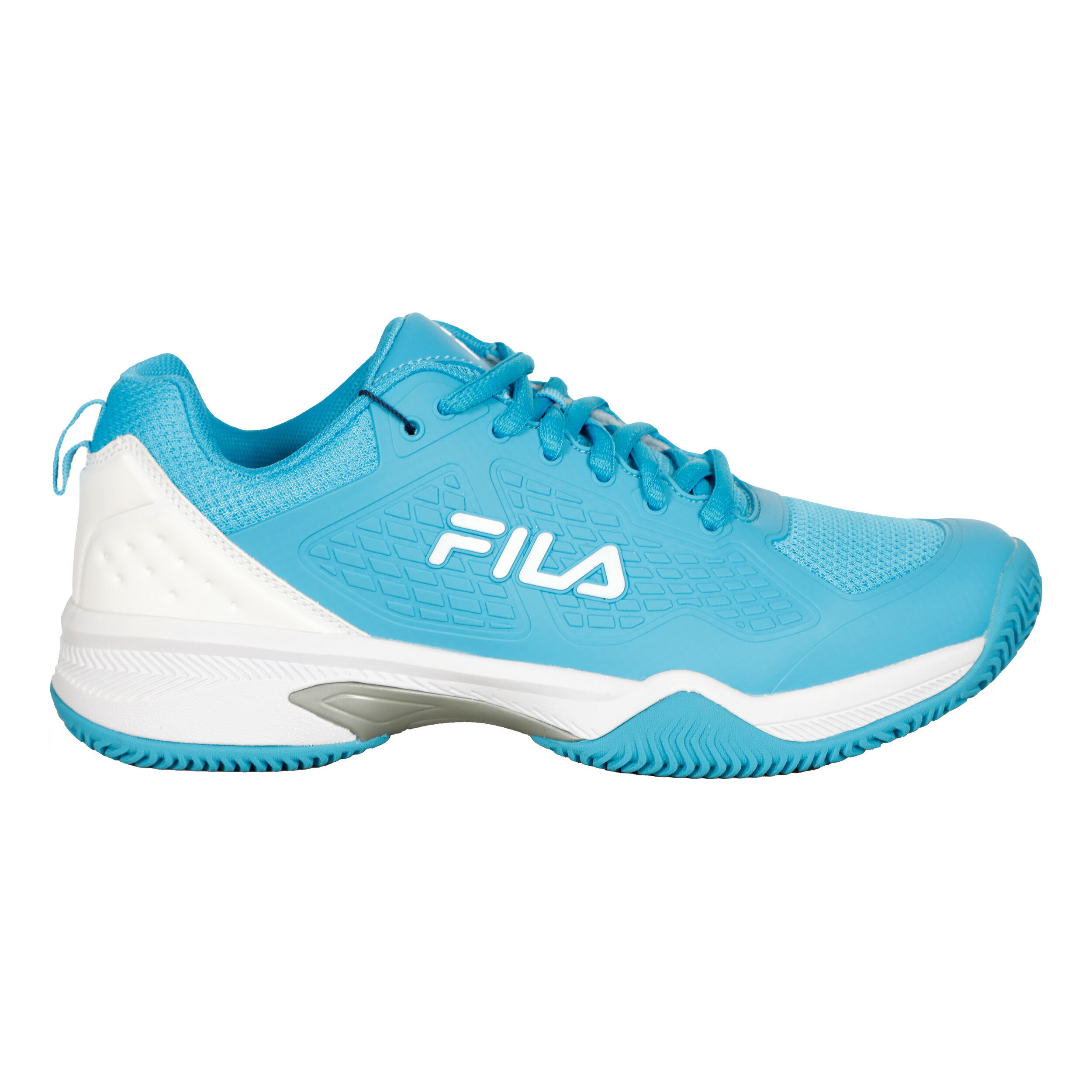 Fila Incontro Chaussures Toutes Surfaces Femmes - Turquoise , Blanc