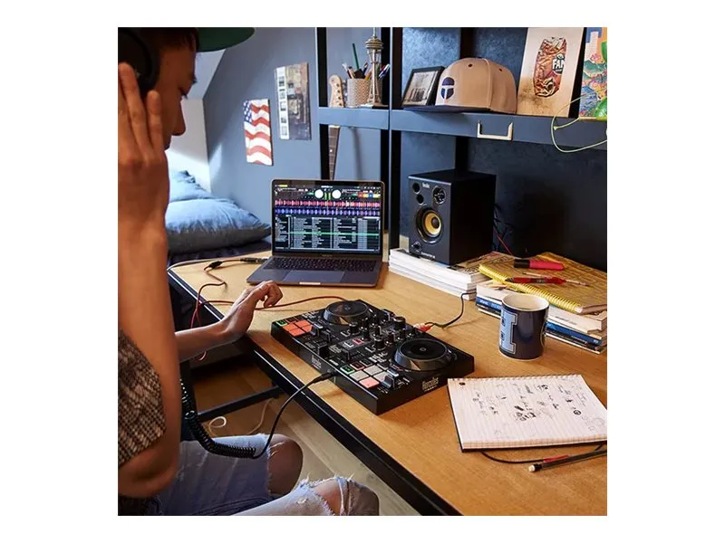 Hercules DJControl Inpulse 200 MK2 - DJLearning Kit MK2 - DJ controller - 2 kanaler