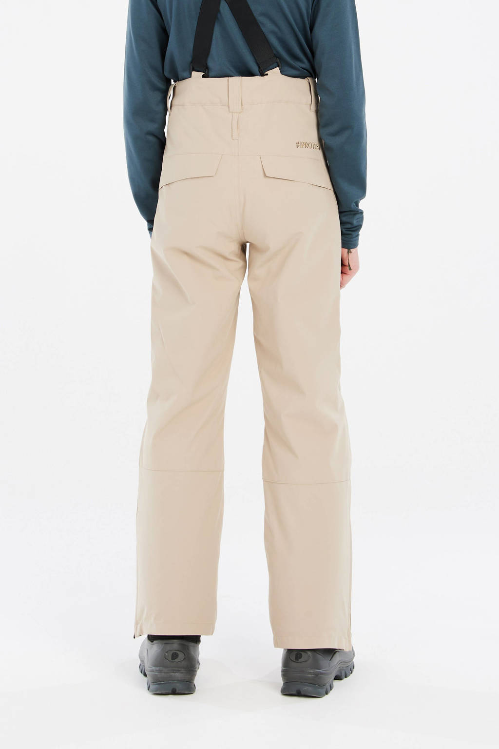 Protest skibroek Spiket Jr beige