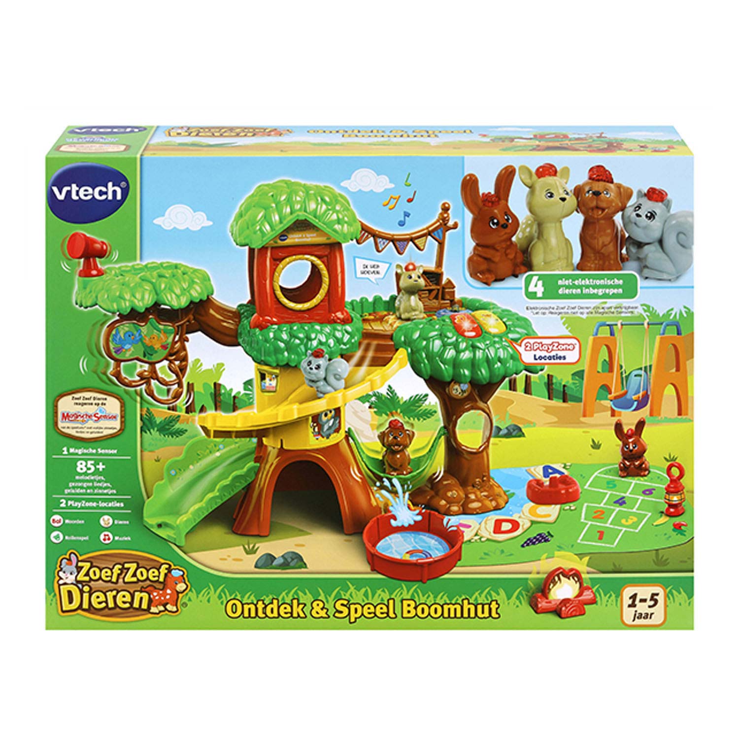 VTech Zoef Zoef Dieren - Ontdek & Speel Boomhut
