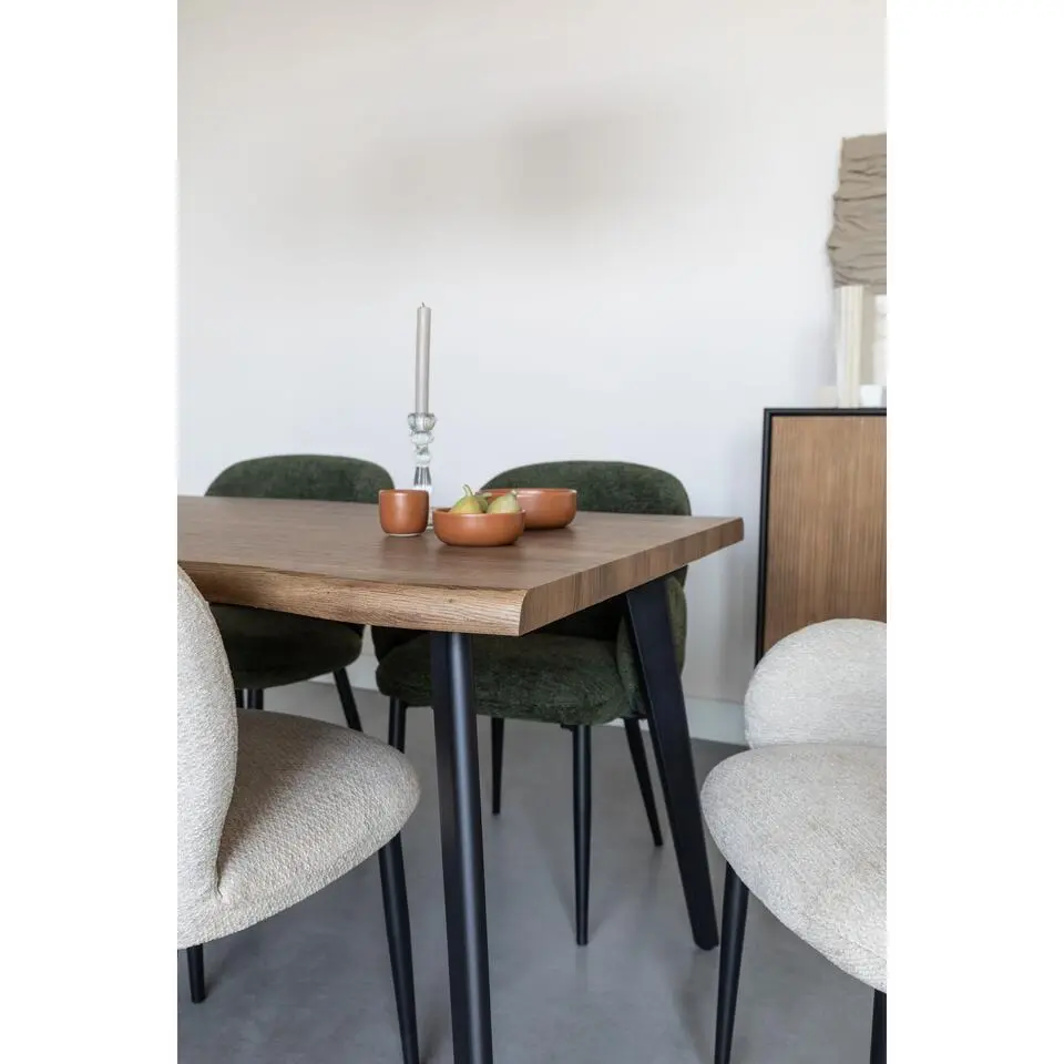 Housecraft Living Paz Eettafel Hout - Bruin