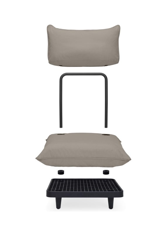 Fatboy Paletti armsteun set van 2 Grey Taupe (Exclusive Edition)