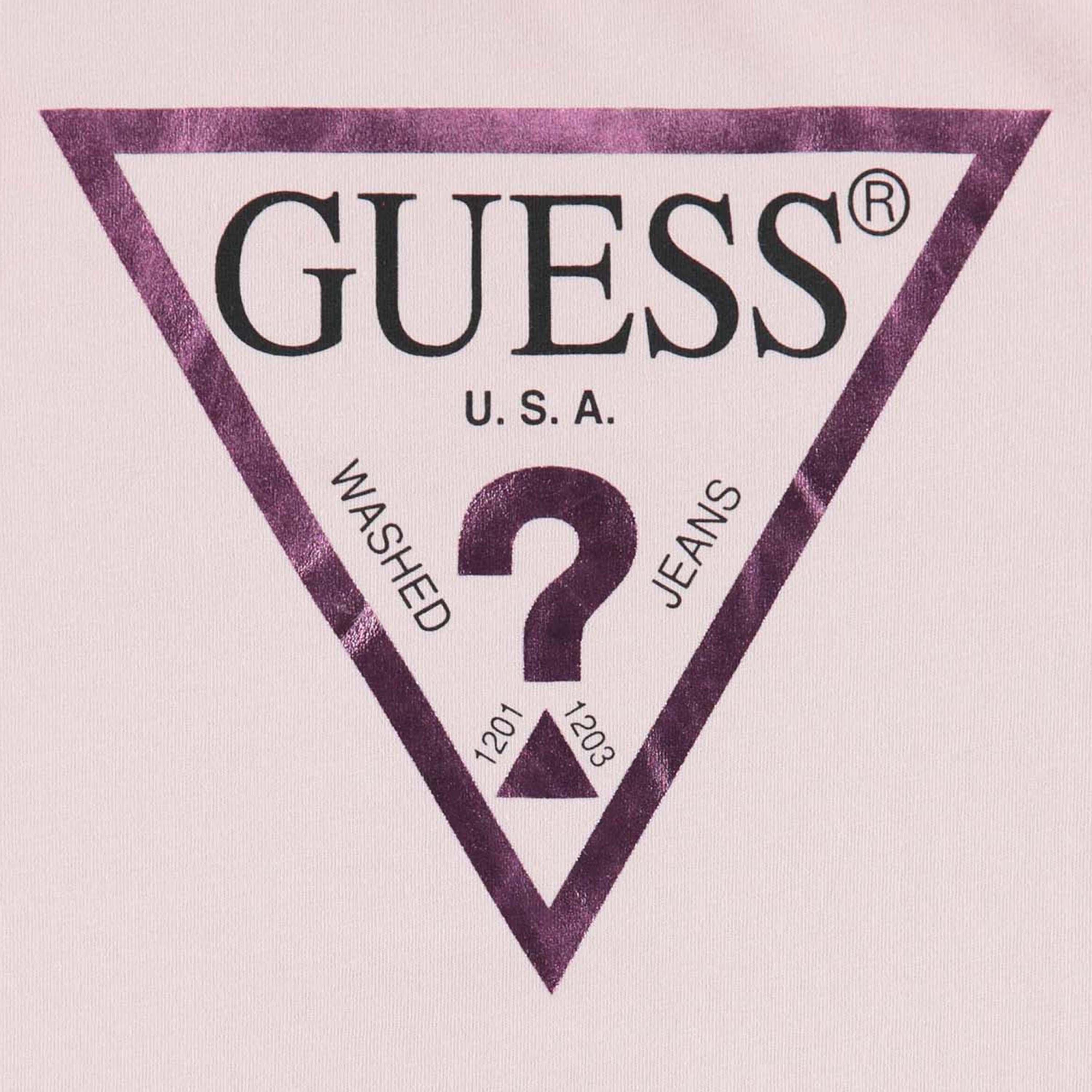 Guess Girls Core Logo T Shirt