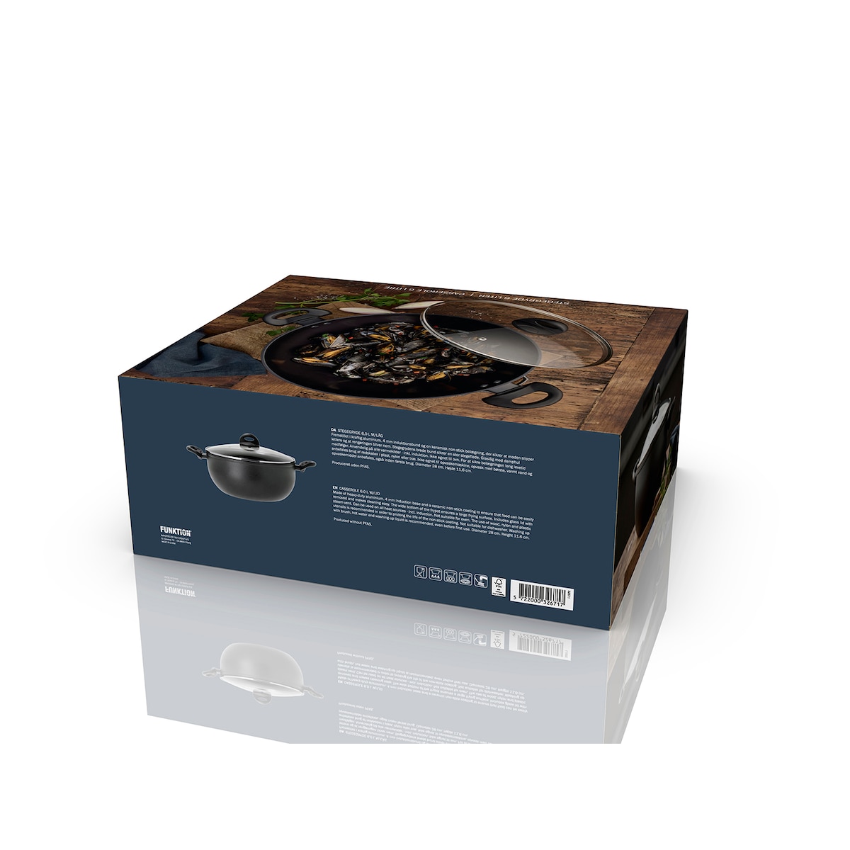 Funktion Ceramica Casserole Dia 28 x 18 cm 6 liter