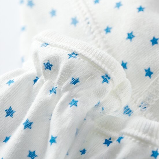 Lot Bonnet + Moufles en coton bio   Marshmallow        de               Petit Bateau
