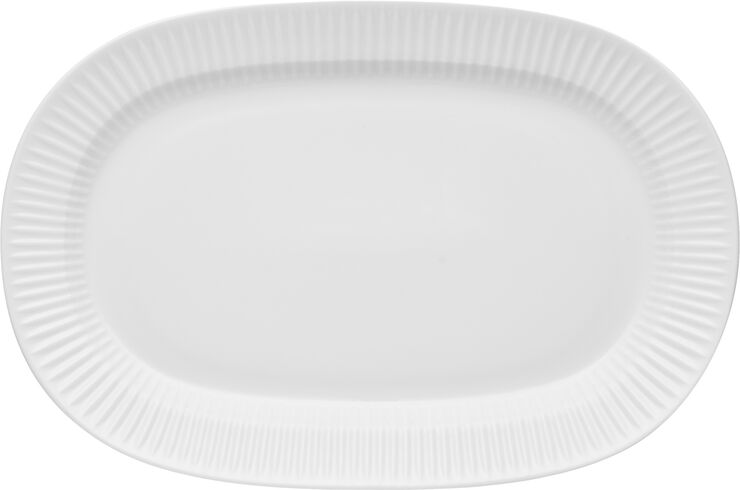 Eva Trio Serveringsfad 37x25cm Nova White