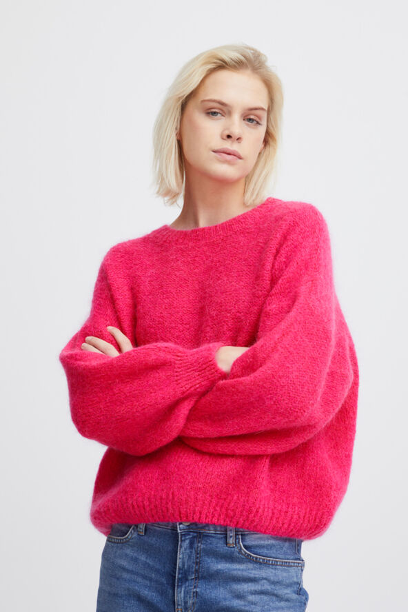ICHI IXMARITA LS Fuchsia purple