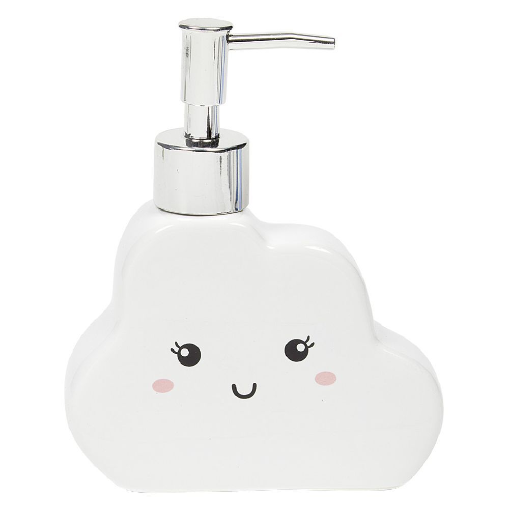 Distributeur à savon en céramique design nuage