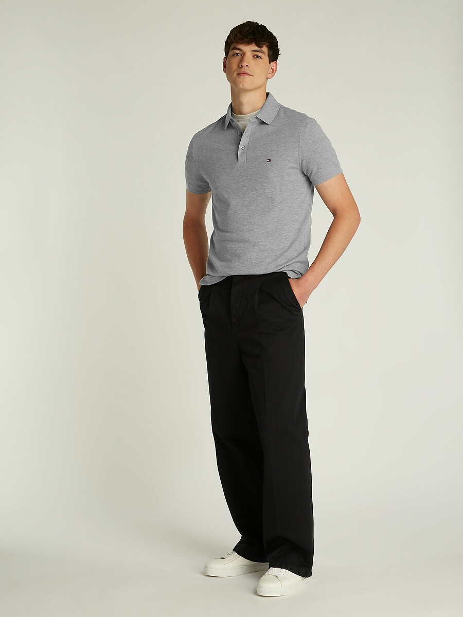 TOMMY HILFIGER<br>Polo slim stretch, 3 botões