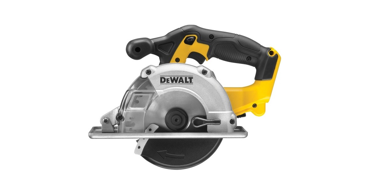 DEWALT18V XR Metaalcirkelzaag in TSTAK koffer DCS373NT handcirkelzaag  (Geel, Incl. T-STAK Box, accu en oplader niet inbegrepen)