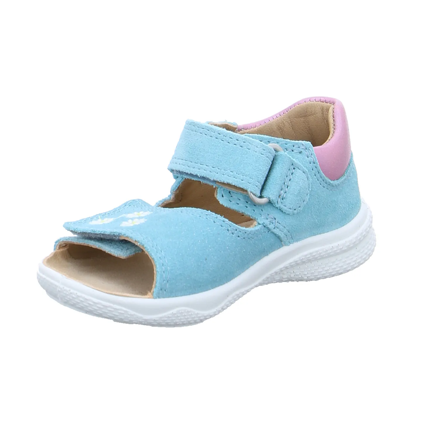 SUPERFIT Baby-Sandale Mint Leder  Mädchen Minilette