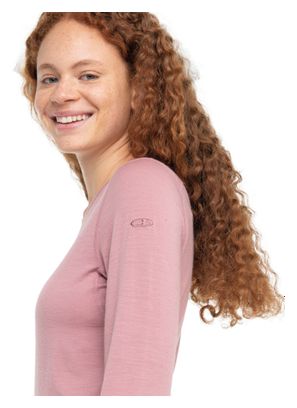 Baselayer Femme Icebreaker Merinos 200 Oasis Rose