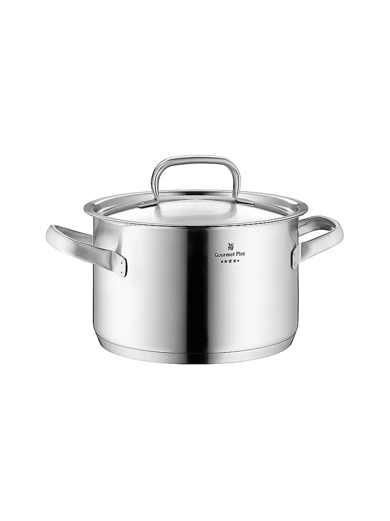 WMF Topf-Set 4Tlg. GOURMET PLUS Cromargan silber