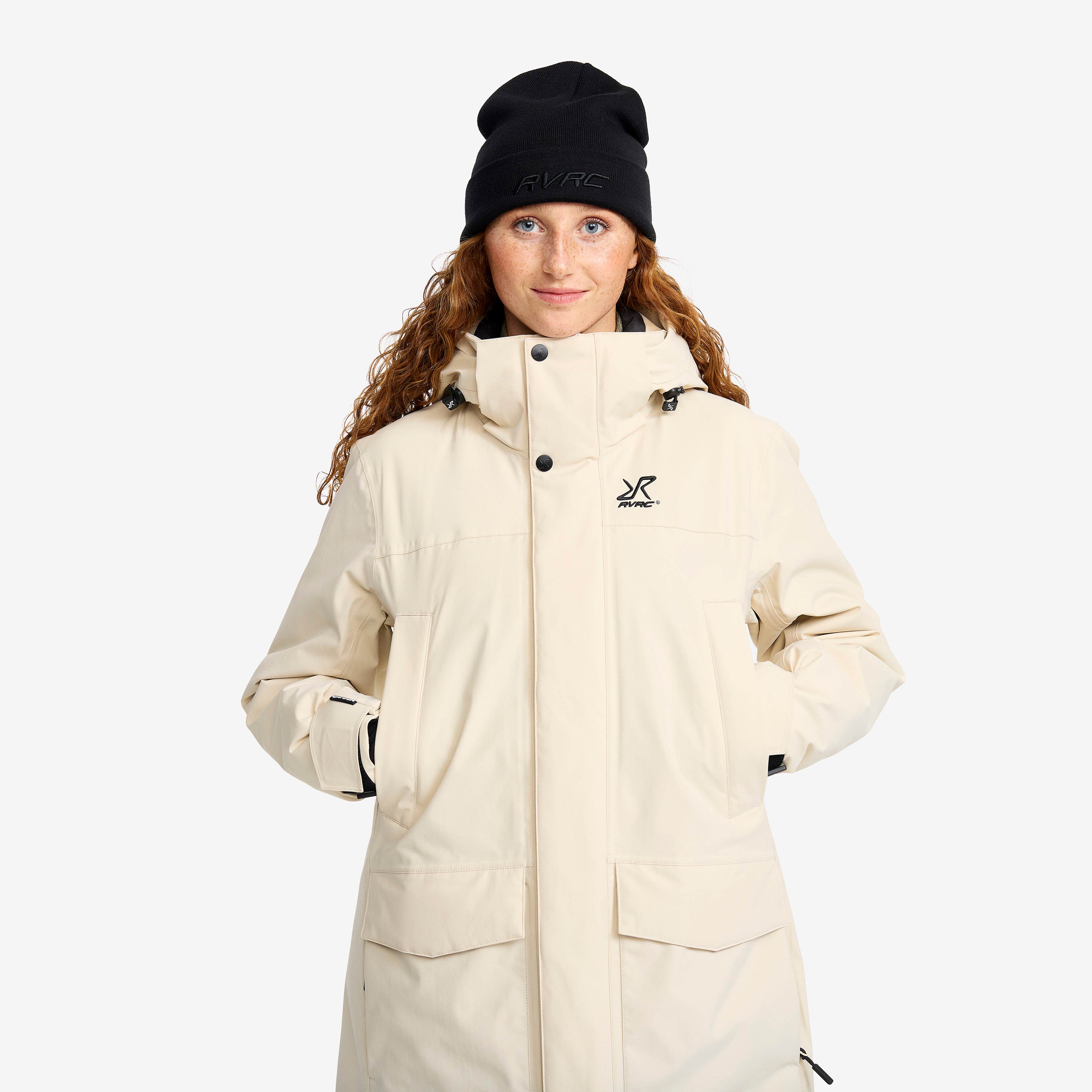 Rhyme 2L Insulated Parka Dame Oatmeal