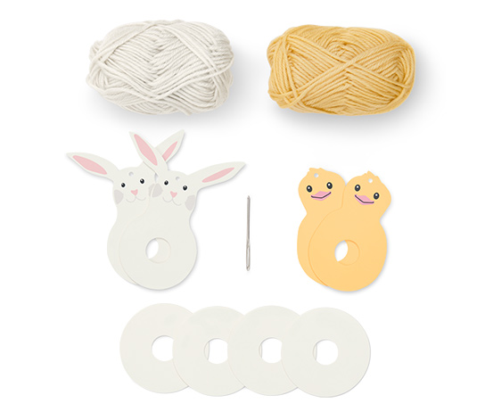 Oster-Pompon-Bastel-Set