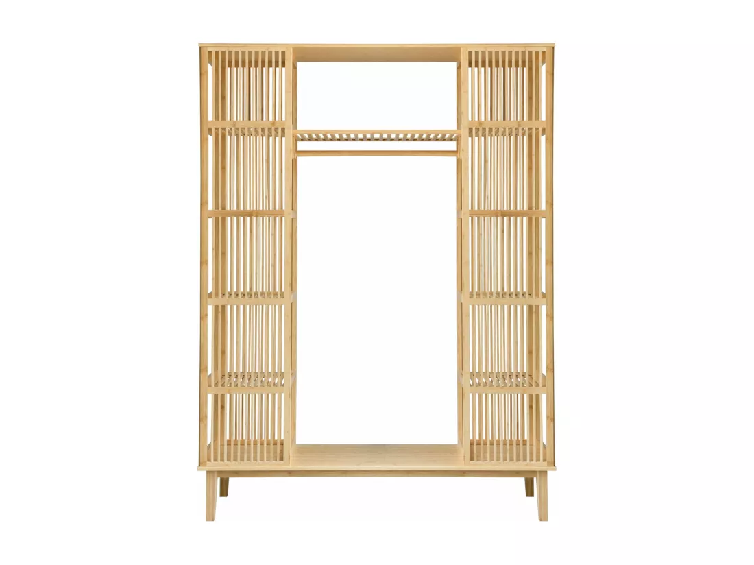 Garde-robe à 2 portes 140 x 45 x 185 cm 03_0008153